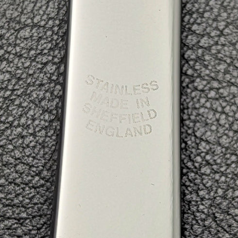UK made sterling silver handle letter opener in case